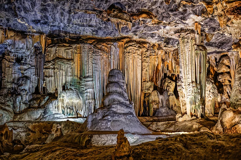 Inside the Cango Caves of Oudtshoorn