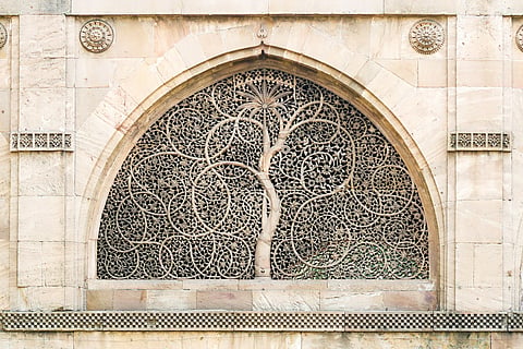 The Sidi Saiyyed Jali has become an unofficial symbol of Ahmedabad