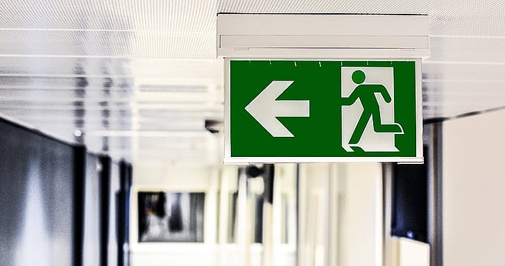 Know how to exit quickly and effectively in the event of a fire