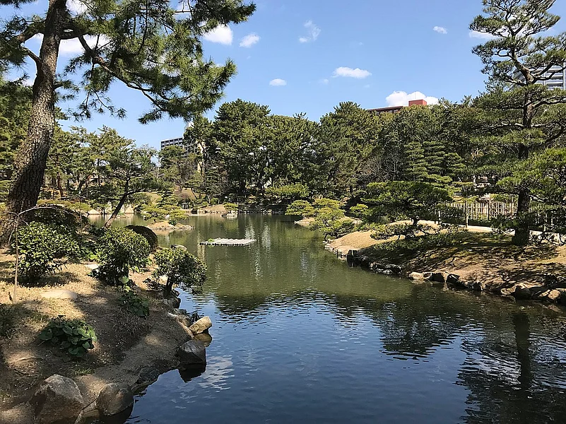 Beautifully crafted landscapes in Shukkeien