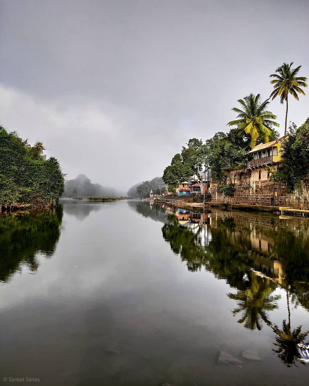 A scenic shot of Wai, Maharashtra