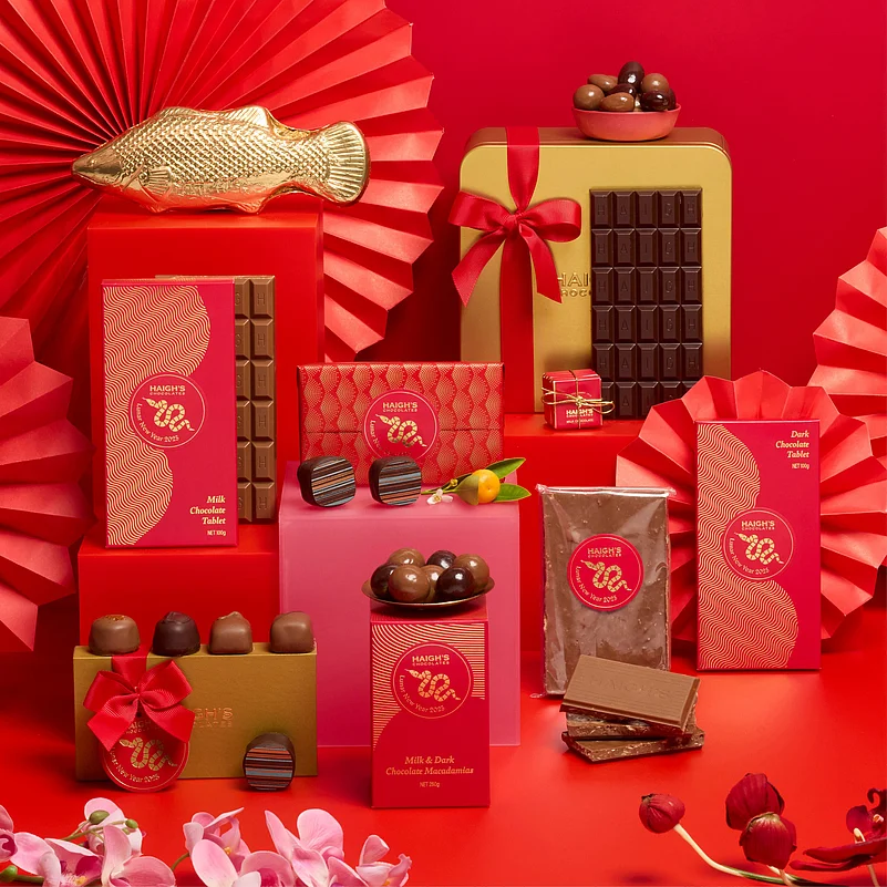 Special Lunar New Year chocolates by Haighs