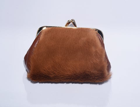 A kangaroo coin purse