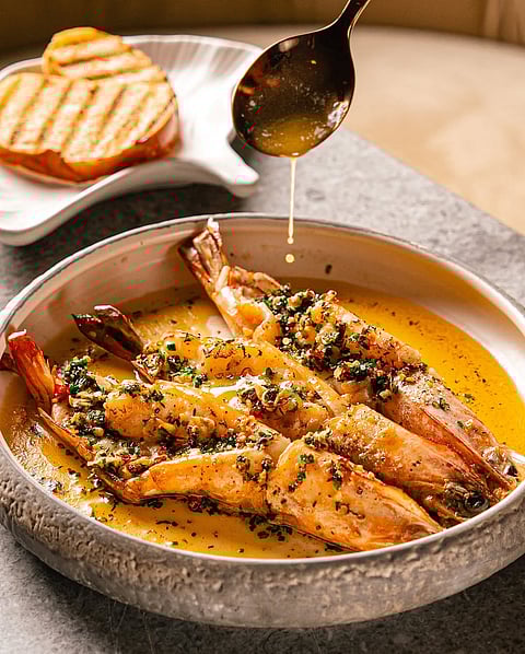 Enjoy a meal at Merci.