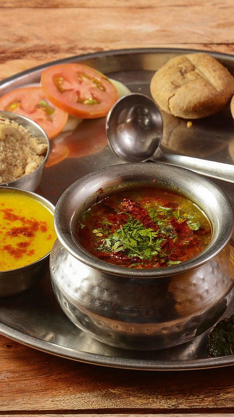 A Rajasthani thali