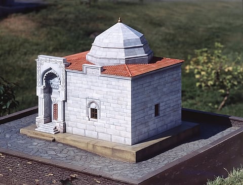 The Aşık Paşa Tomb in Kırşehir at Miniatürk