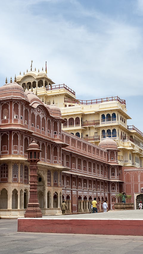 A view of the City Palace, Jaipur