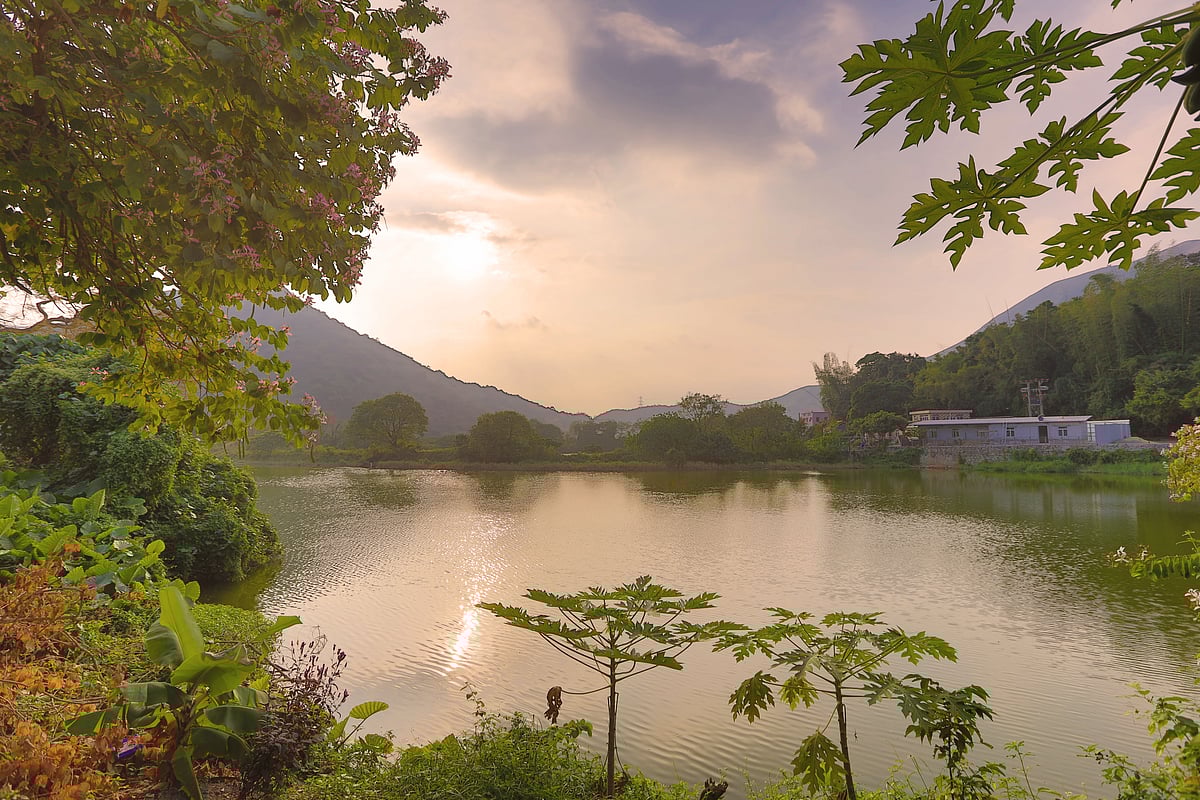 The Hong Kong government aims to promote eco-tourism in rural areas like Kuk Po 
