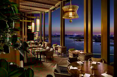 Nobu Dubai offers a special seven-course omakase menu with views of The Palm