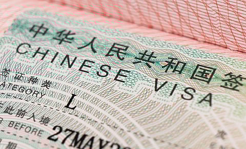 Visa services between India and China are continuing as normal