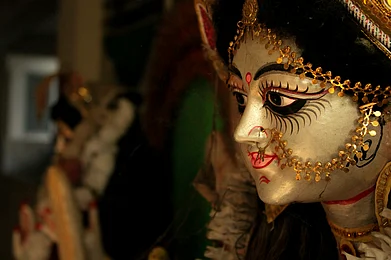 Photo by Ankita Konwar on Unsplash : An idol of Goddess Saraswati