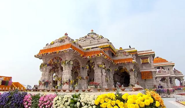 Narendra_Modi/Wikimedia Commons : The Ram Mandir of Ayodhya, Uttar Pradesh