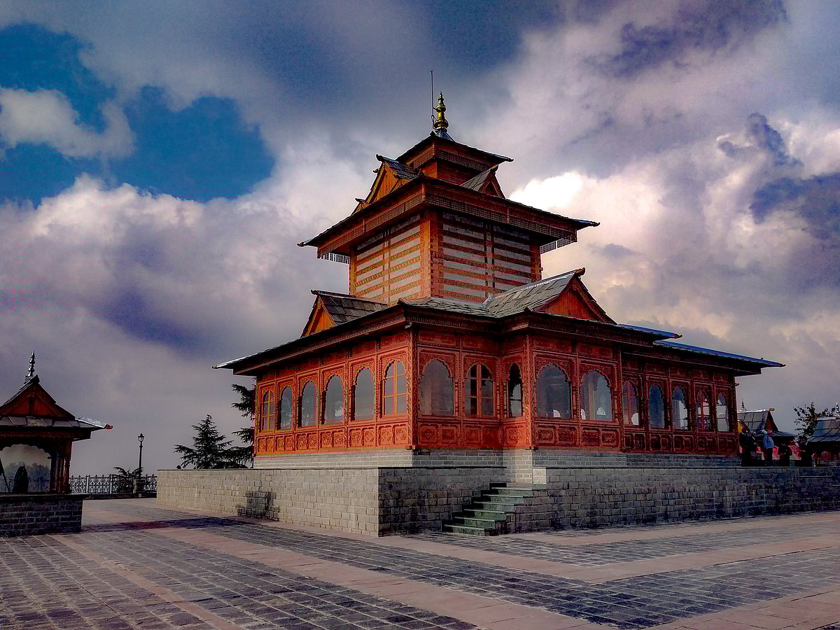 The Tara Devi Temple of Shoghi