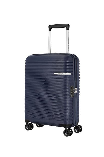 The American Tourister Liftoff Small Cabin Polypropylene will get you through a crowded airport or down narrow airplane aisles easily