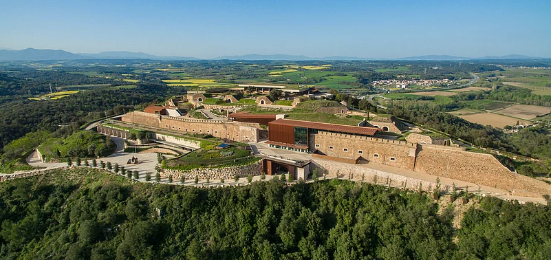 Spectacular views from Esperit Roca showcase the verdant plains of northern Catalonia’s wine-rich Empordà region