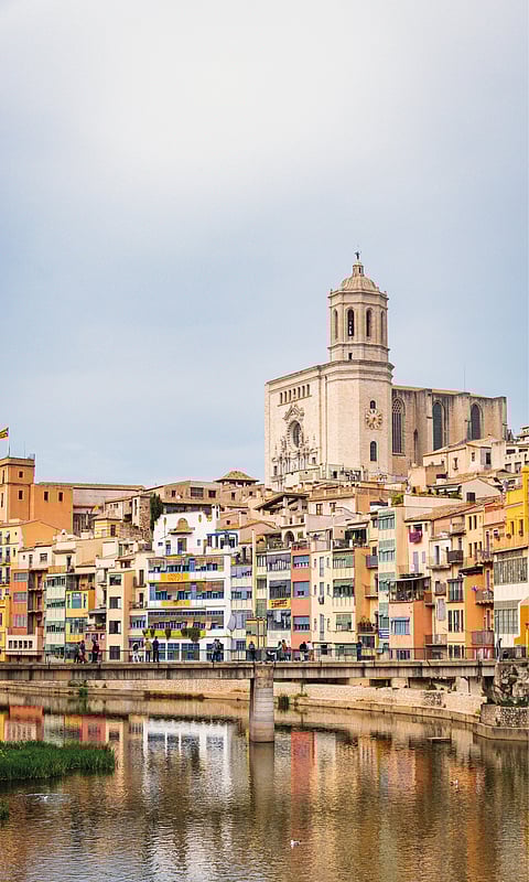A view of the Gerona city