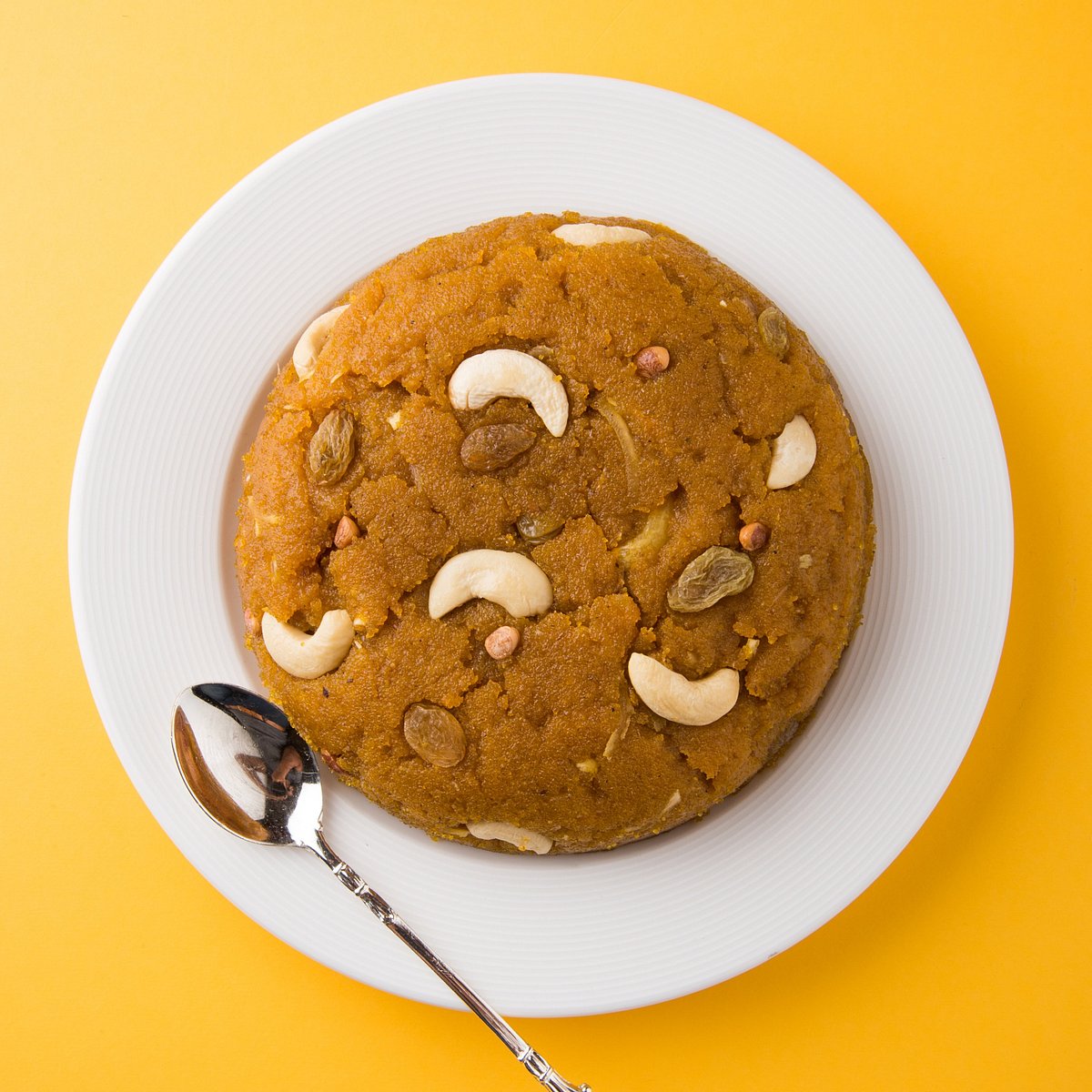 A classic preparation of moong dal halwa