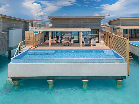 Water villa at Kuda Villingili