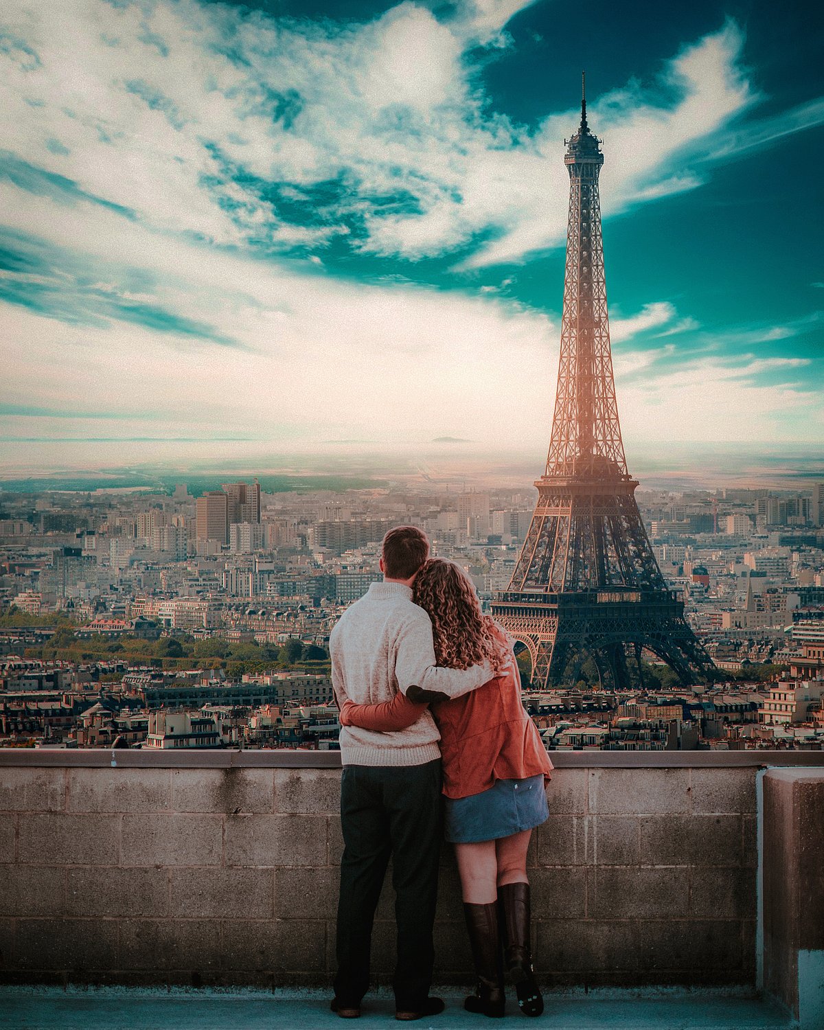 Pixabay : A couple in Paris