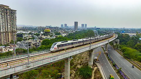 The Delhi-Ghaziabad-Meerut Namo Bharat train 