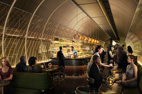 An artist's rendering of the transformed Kingsway Exchange Tunnels that will open in late 2027 or early 2028
