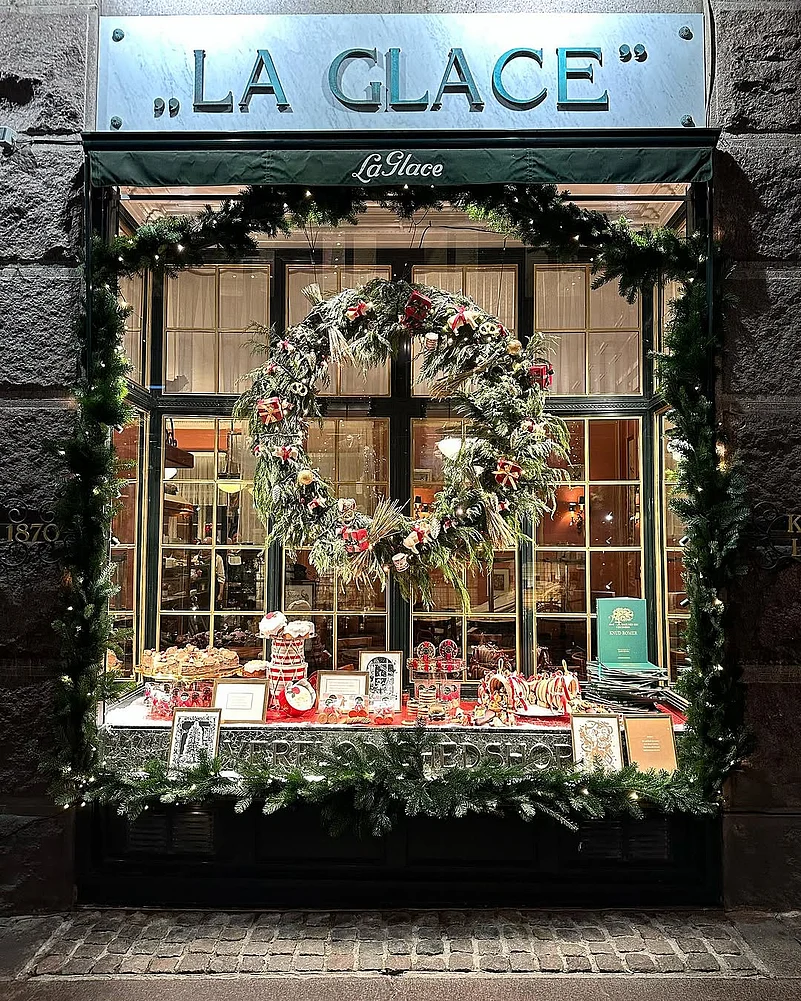 The oldest bakery of Denmark; La Glace