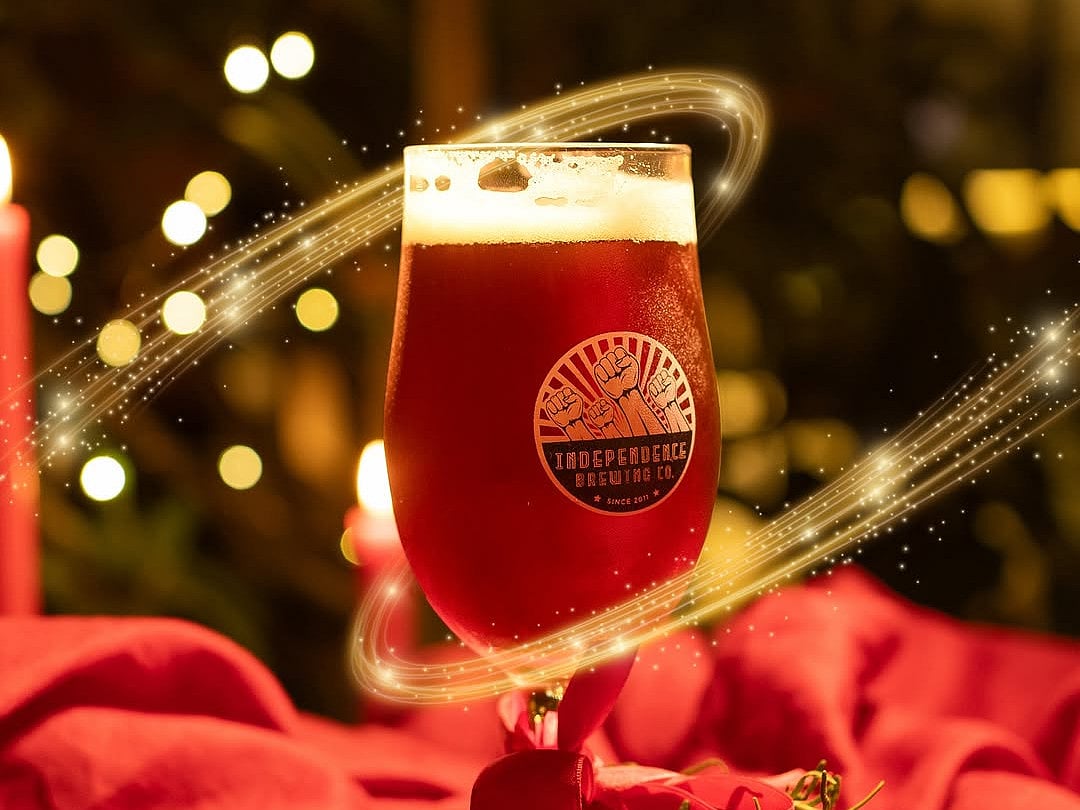 Enjoy Independence Brewing Companys selection of signature craft beers with your loved ones for Valentines Day