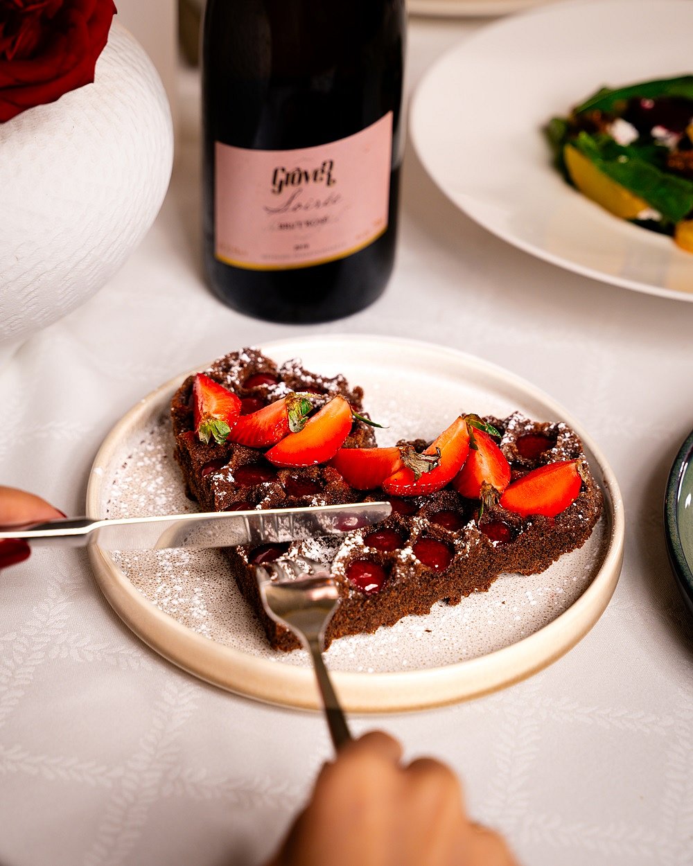 The Resort’s expert chefs have curated a specially themed five-course set menu for Valentines Day