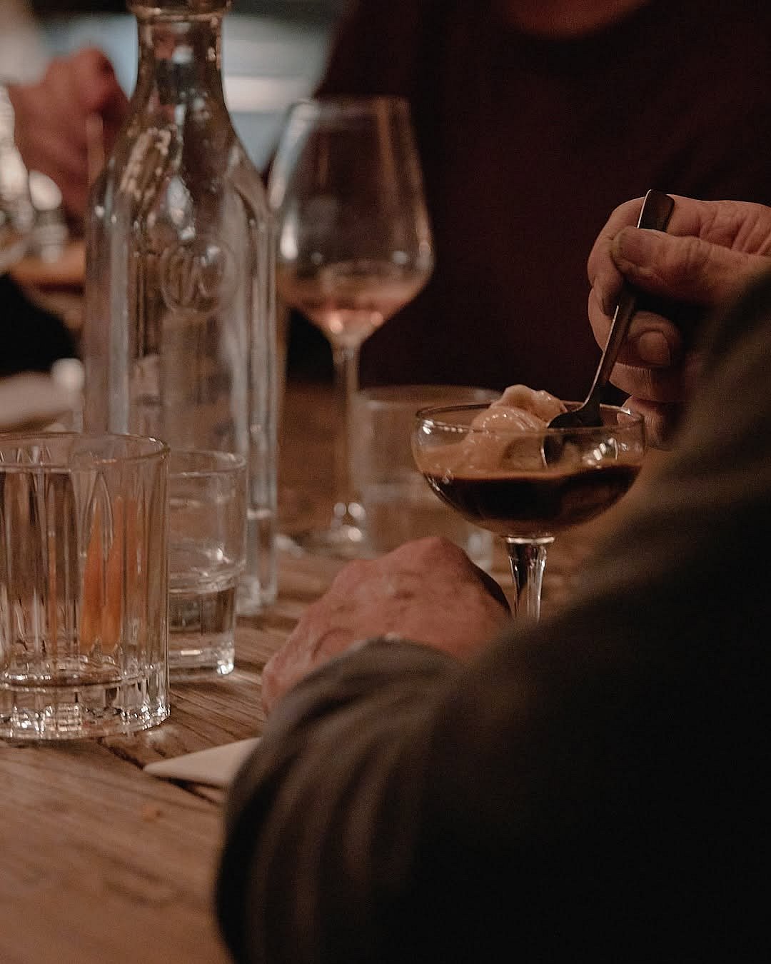 Enjoy an Affogato at the cafe. 