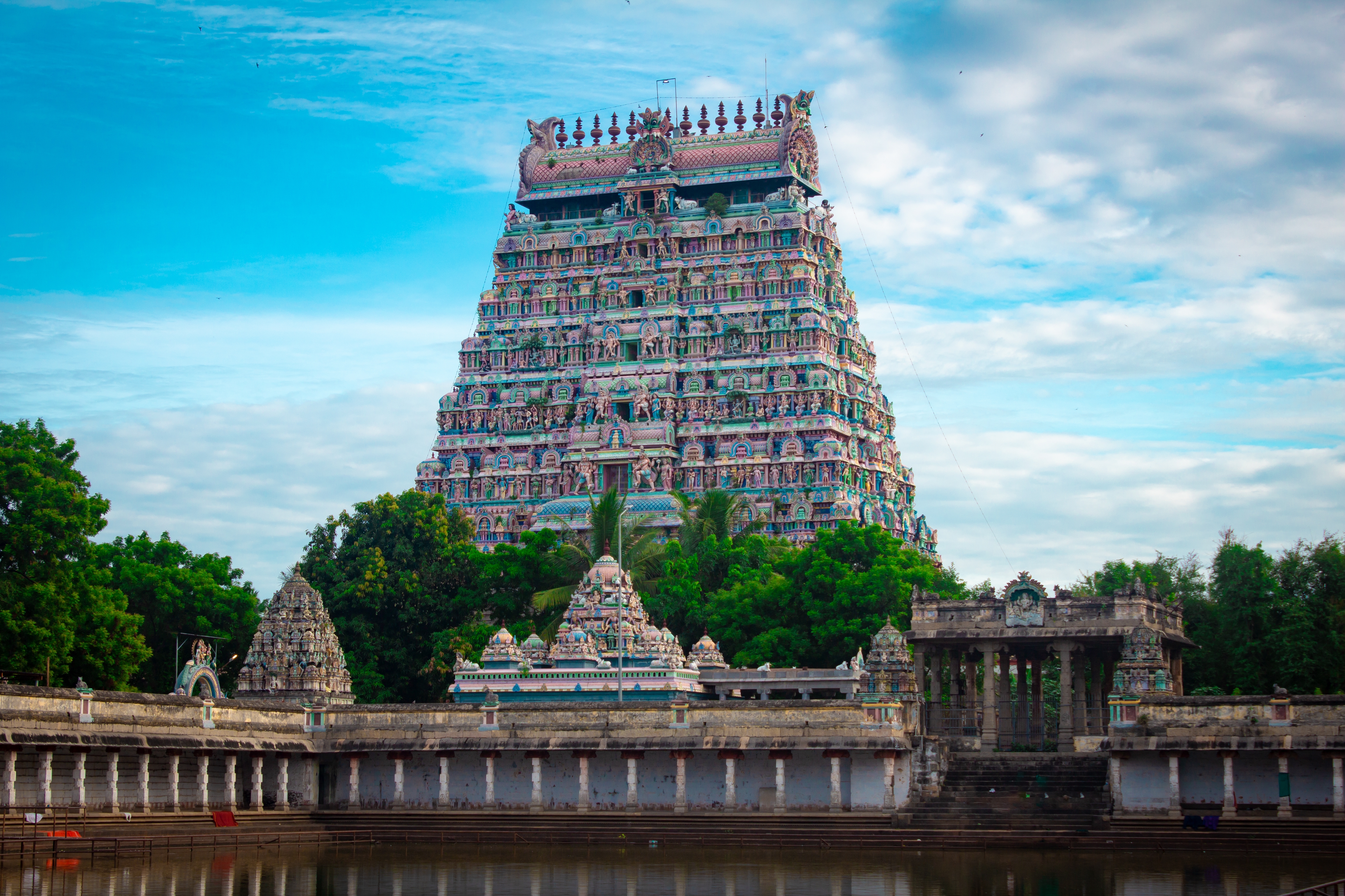 The Chidambaram Nataraja Temple is dedicated to Nataraja, the form of Shiva as the lord of dance