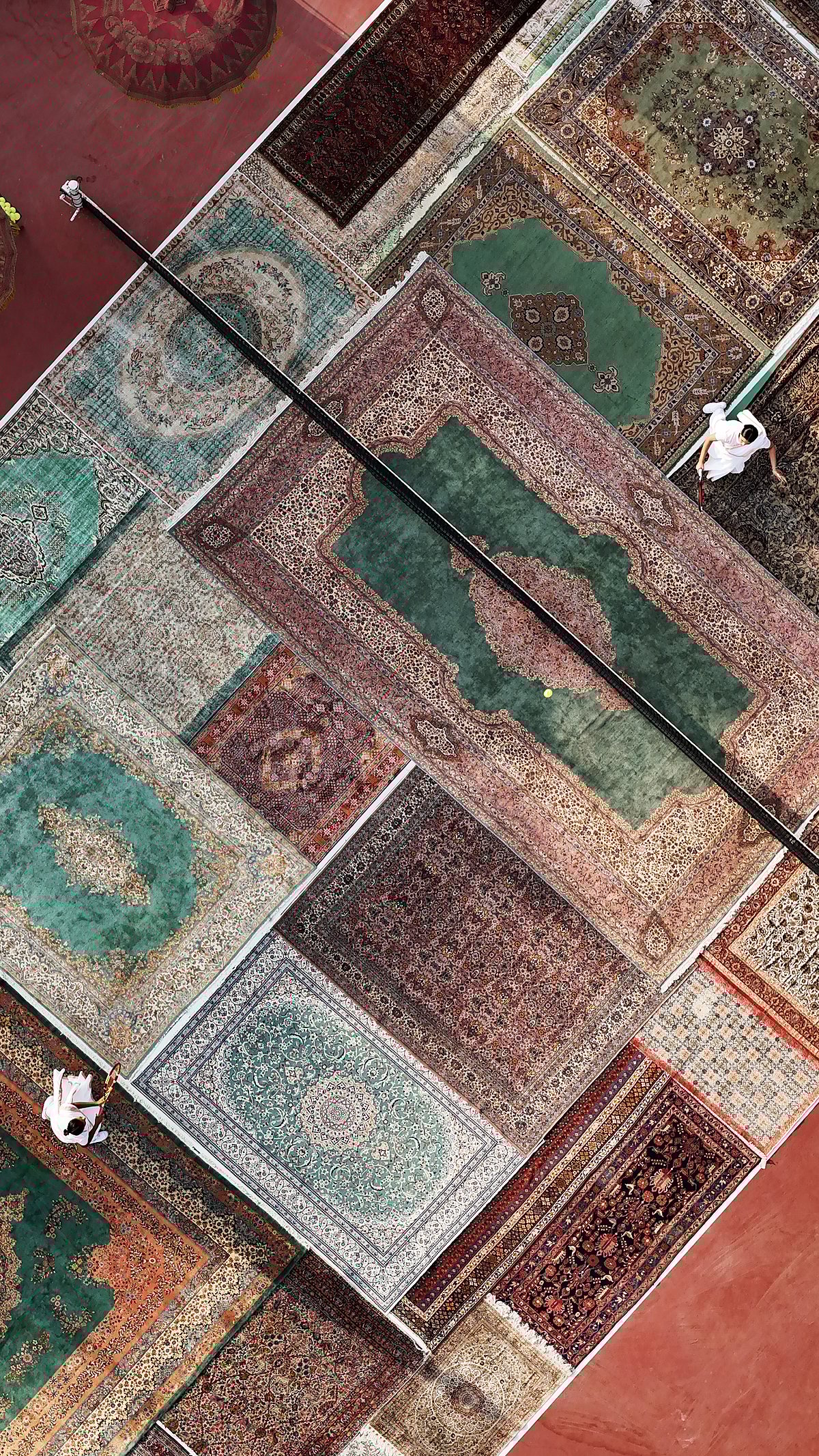 Aerial view of Jaipur Rugs