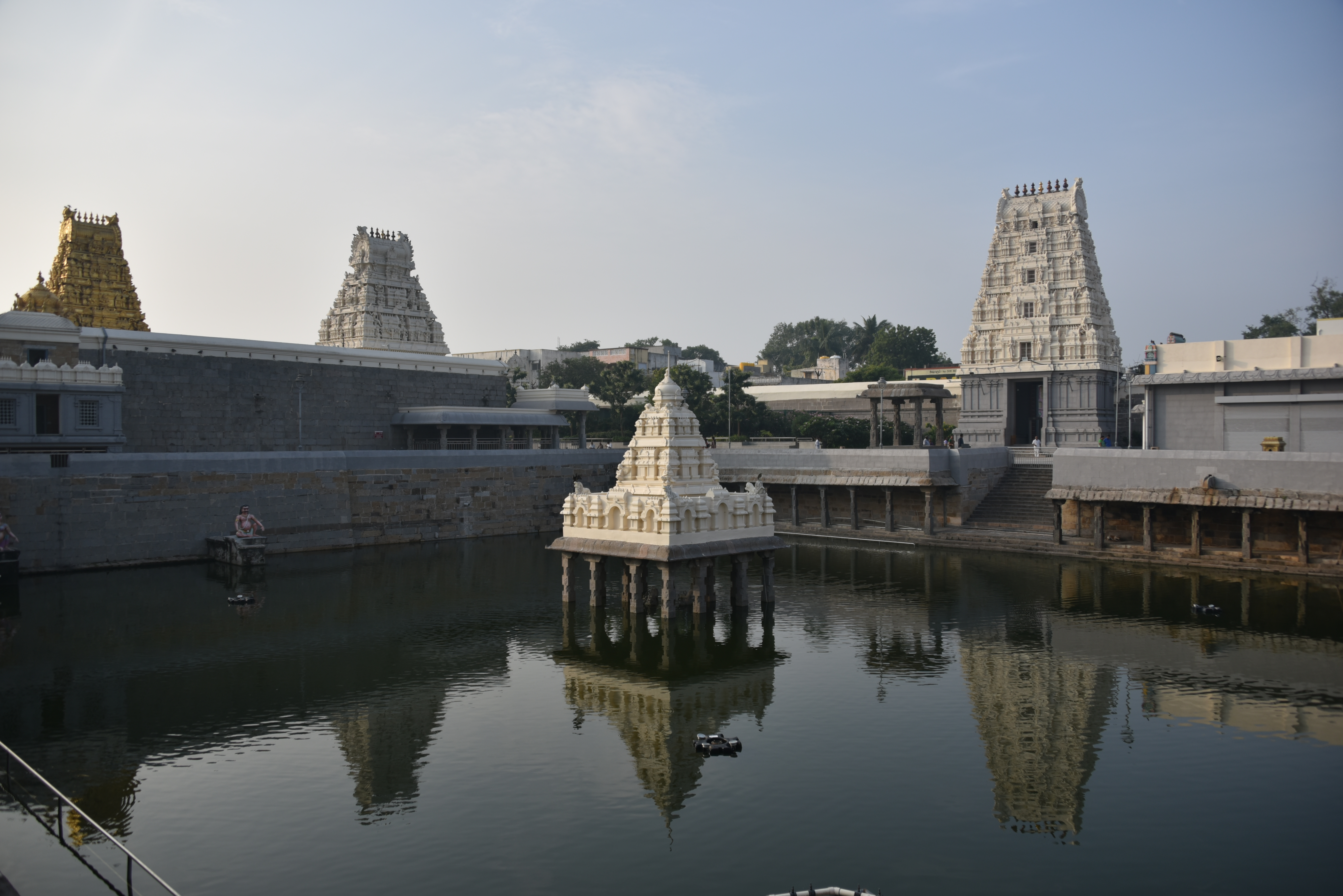 As one of 51 Shakti Peethas, the Kamakshi Amman Temple is not only a place of worship but also a masterpiece of Dravidian architecture