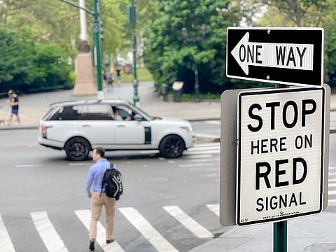 Knowing the road rules, especially of a different country, is important
