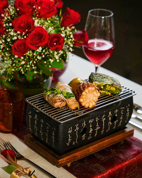 Glimpses from M Café at Marriott Hotel Whitefield