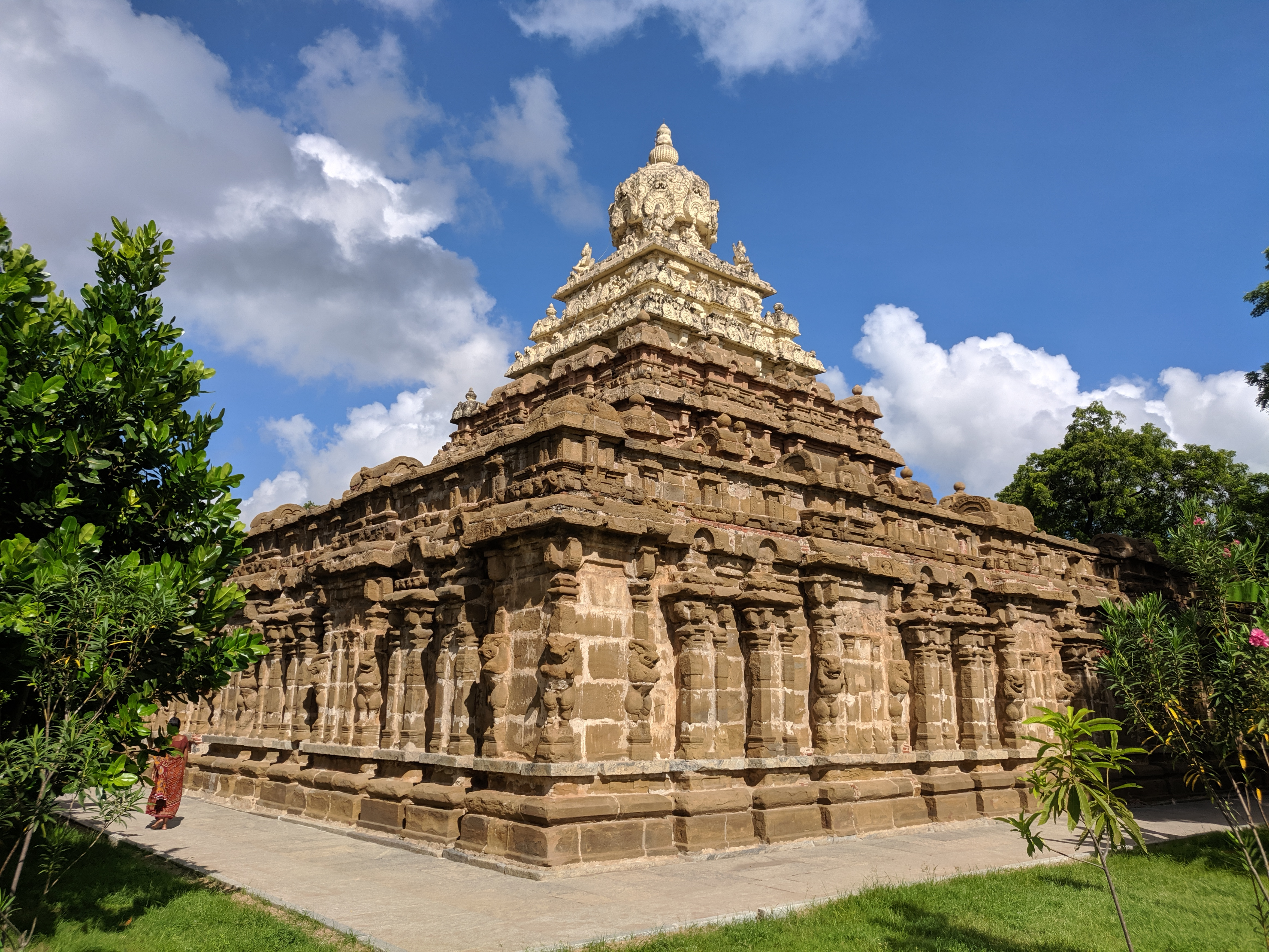 The Vaikunta Perumal Temple is among the 108 Divya Desams of India and is considered the second oldest extant temple in Kancheepuram