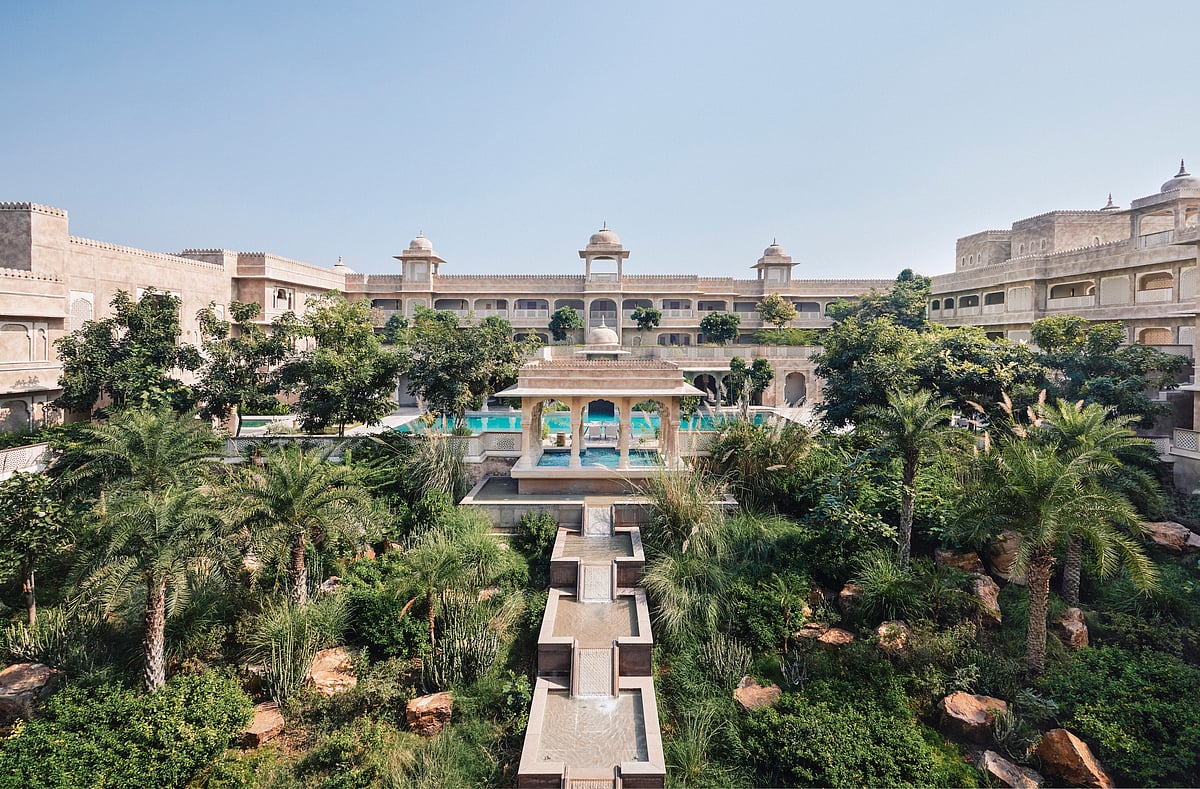 Six Senses Fort Barwara is a restored 14th century fort. 