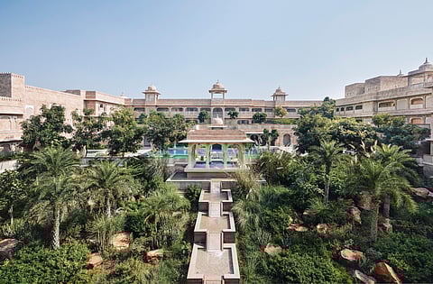 Six Senses Fort Barwara is a restored 14th century fort. 