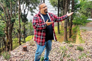 Travel and food blogger Rocky Singh