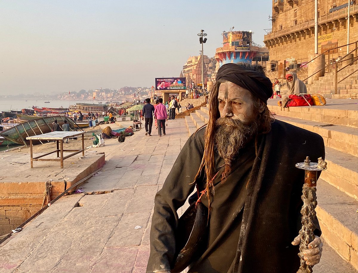 An Aghori baba, Varanasi
