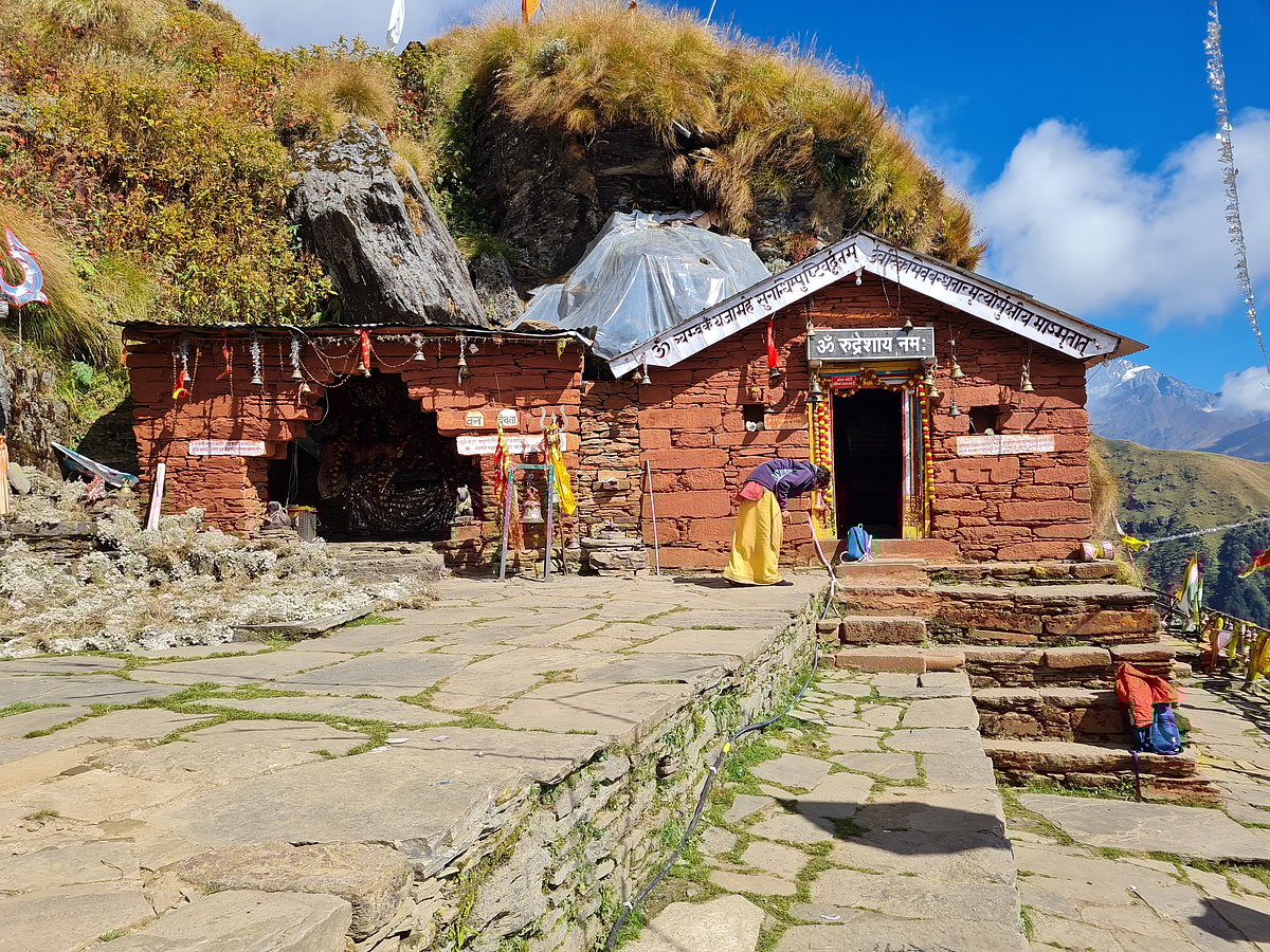 The Rudranath Temple is located in the Chamoli district of Uttarakhand