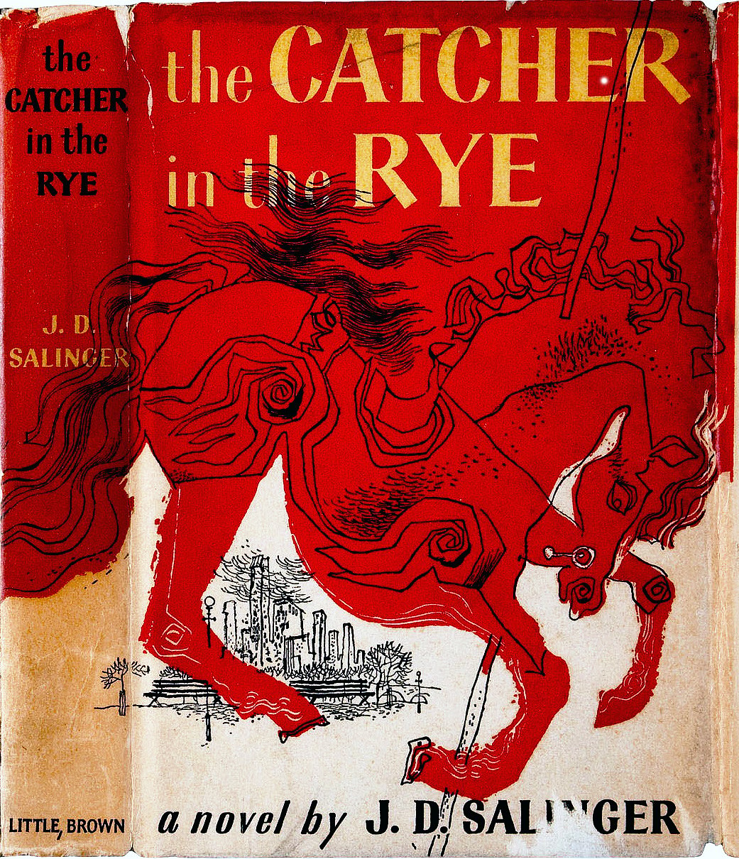 A copy of the book 
Catcher in the Rye by JD Salinger