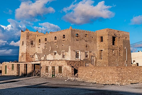 Traditional houses in Mirbat