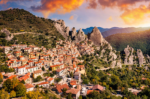 Castelmezzano is frequently mentioned as one of Italy’s most beautiful villages.