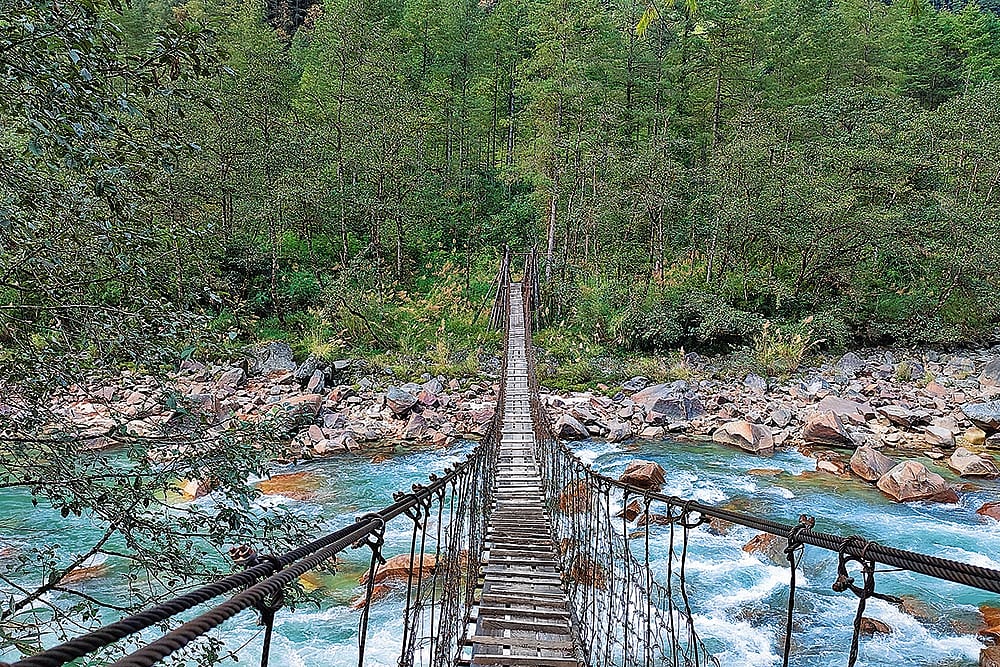 The Dri river is one of the major rivers in the Dibang Valley in Arunachal Pradesh 
