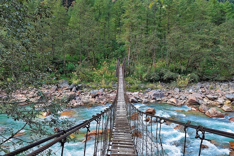 The Dri river is one of the major rivers in the Dibang Valley in Arunachal Pradesh