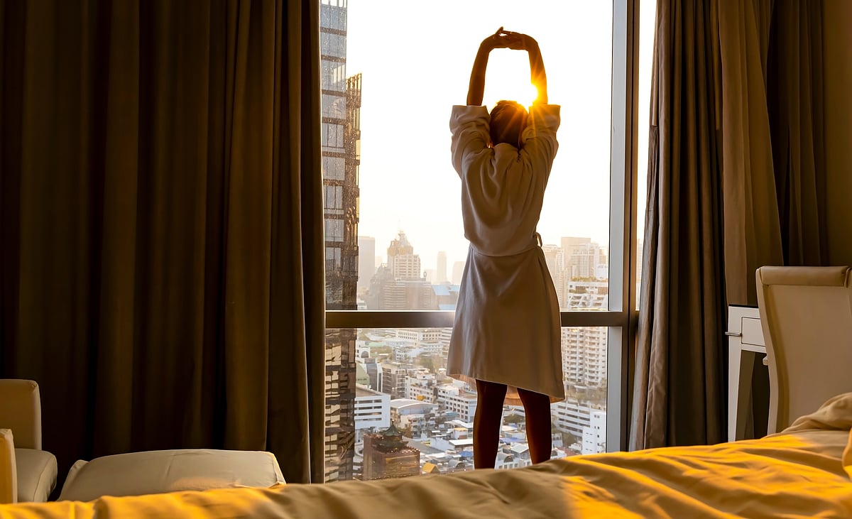 Sunlight is a powerful cue that helps to regulate your circadian rhythm