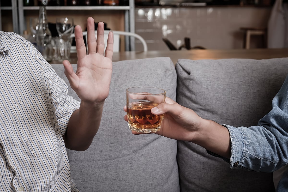 Its best to avoid beverages that contain caffeine or alcohol for at least four hours before bedtime