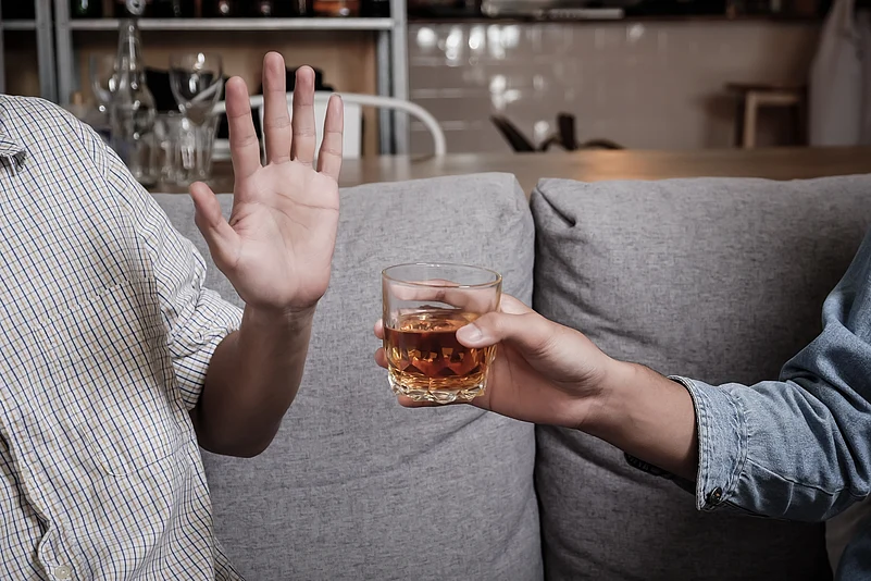 Its best to avoid beverages that contain caffeine or alcohol for at least four hours before bedtime