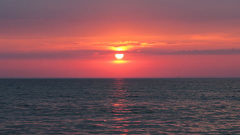 Sunset in Samsø