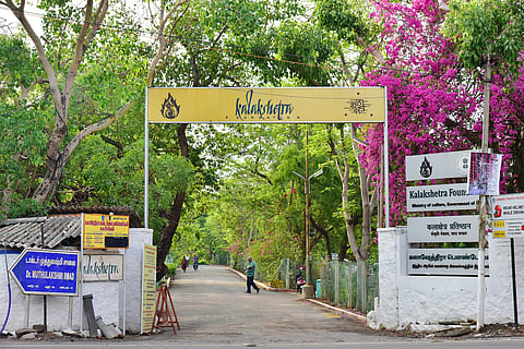 The Kalakshetra Foundation in Chennai was founded by Bharatnatyam performer Rukmini Devi Arundale.